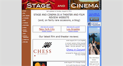 Desktop Screenshot of old.stageandcinema.com